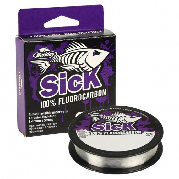 Berkley Sick FC Leader Clear 50m in the group Hooks & Terminal Tackle / Leaders & Leader Materials / Leader Materials / Leader Material Fluorocarbon at Sportfiskeprylar.se (1558784r)
