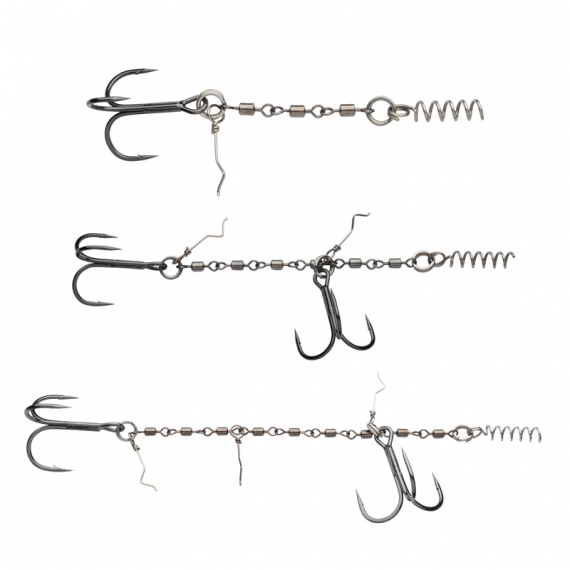 Abu Garcia Beast Chain Stinger in the group Hooks & Terminal Tackle / Stingers & Stinger Accessories / Stingers at Sportfiskeprylar.se (1571051r)