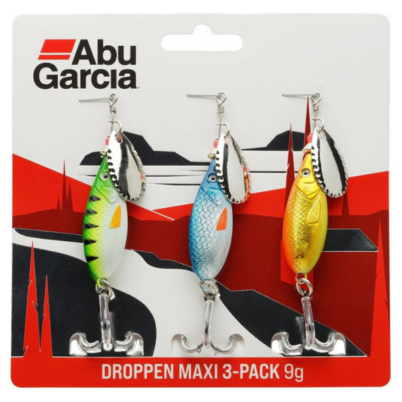 Abu Garcia Droppen Maxi 3-pack in the group Lures / Inline Spinners at Sportfiskeprylar.se (1590953r)