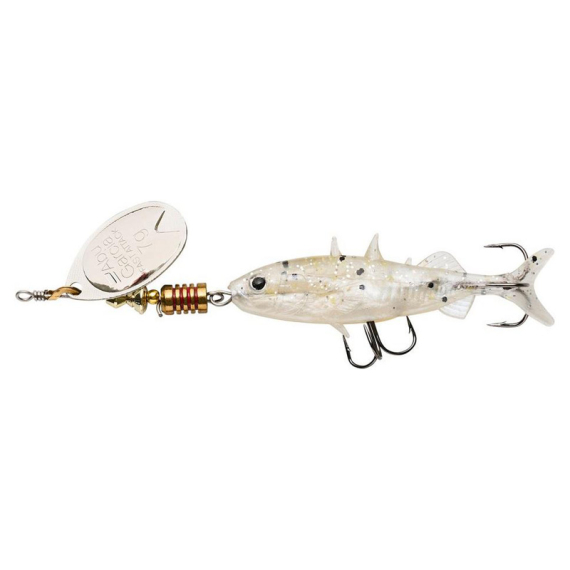 Abu Garcia FA Stickle Spinner 6,5cm, 7g - Salt N Pepper in the group Lures / Spinners / Inline Spinner at Sportfiskeprylar.se (1596280)