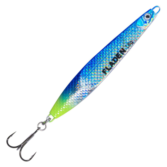 Fladen Wave Sweeper 18g - Silver Blue Yellow in the group Lures / Spoons at Sportfiskeprylar.se (16-131801)