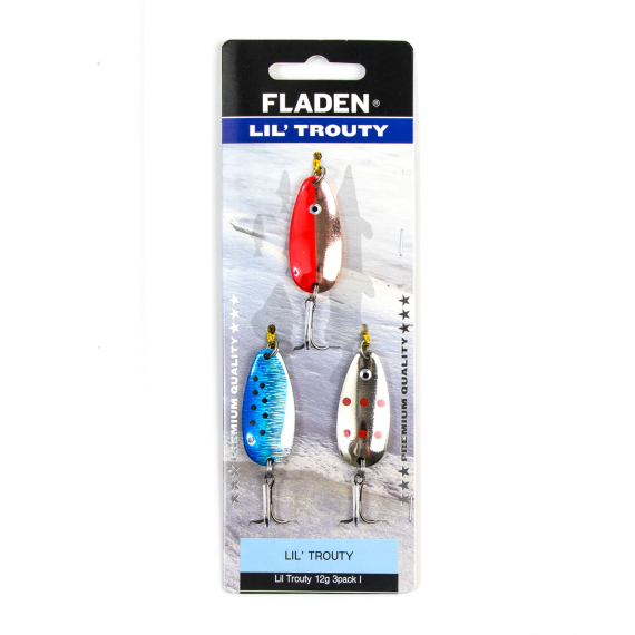Fladen Lil Trouty 3-pack in the group Lures / Lure Kits / Lure Kits Trout & Putntake Fishing at Sportfiskeprylar.se (16-160731r)