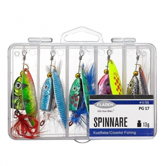 Fladen Spinnare (5pcs) - 13g in the group Lures / Lure Kits at Sportfiskeprylar.se (16-7536)