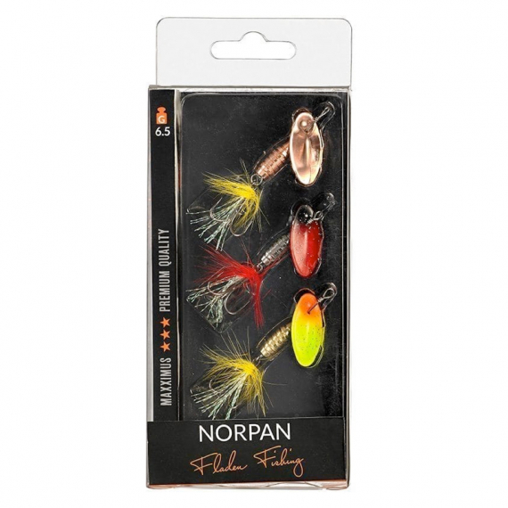 Fladen Norpan 6g Spinnare 3pcs in the group Lures / Lure Kits at Sportfiskeprylar.se (16-7587)