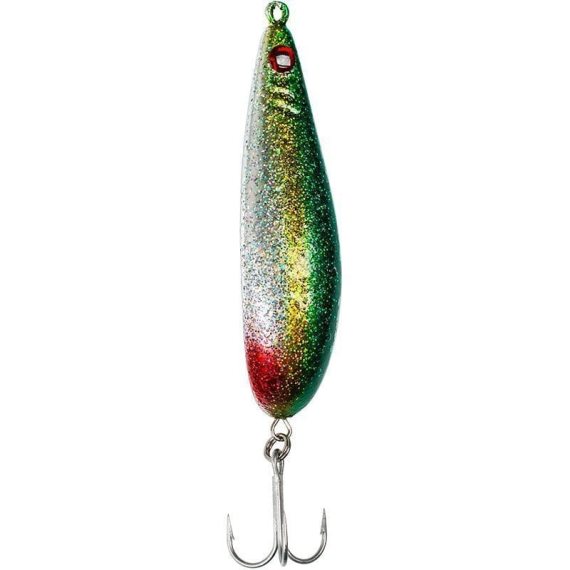 Tappaja 38gram, 115mm dark green/light green/silver in the group Lures / Sea Trout Lures & Coastal Wobblers / Sea Trout Lures at Sportfiskeprylar.se (16-7637-08)