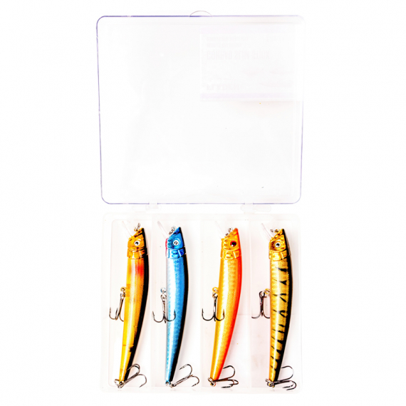 Fladen Conrad Slim Stick Wobbler (4-pack) - 11cm 13g in the group Lures / Lure Kits / Lure Kits Perch at Sportfiskeprylar.se (16-7705)