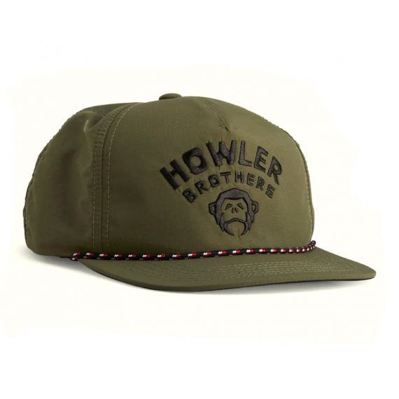 Howler Snapback Hats Camp Howler Olive in the group Clothes & Shoes / Caps & Headwear / Caps / Snapback Caps at Sportfiskeprylar.se (160522S-OLI)