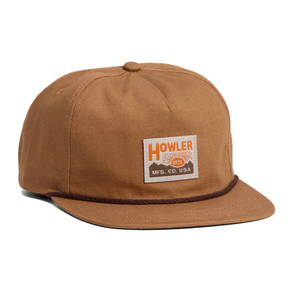Howler Bro\'s Unstructured Snapback Hats HB Manufacturing Co. - Brown Oxford in the group Clothes & Shoes / Caps & Headwear / Caps at Sportfiskeprylar.se (160525F-HBM)