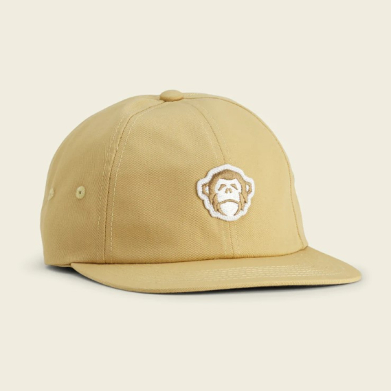 Howler Strapback Hats El Mono Gold in the group Clothes & Shoes / Caps & Headwear / Caps / Snapback Caps at Sportfiskeprylar.se (160722F-GOL)