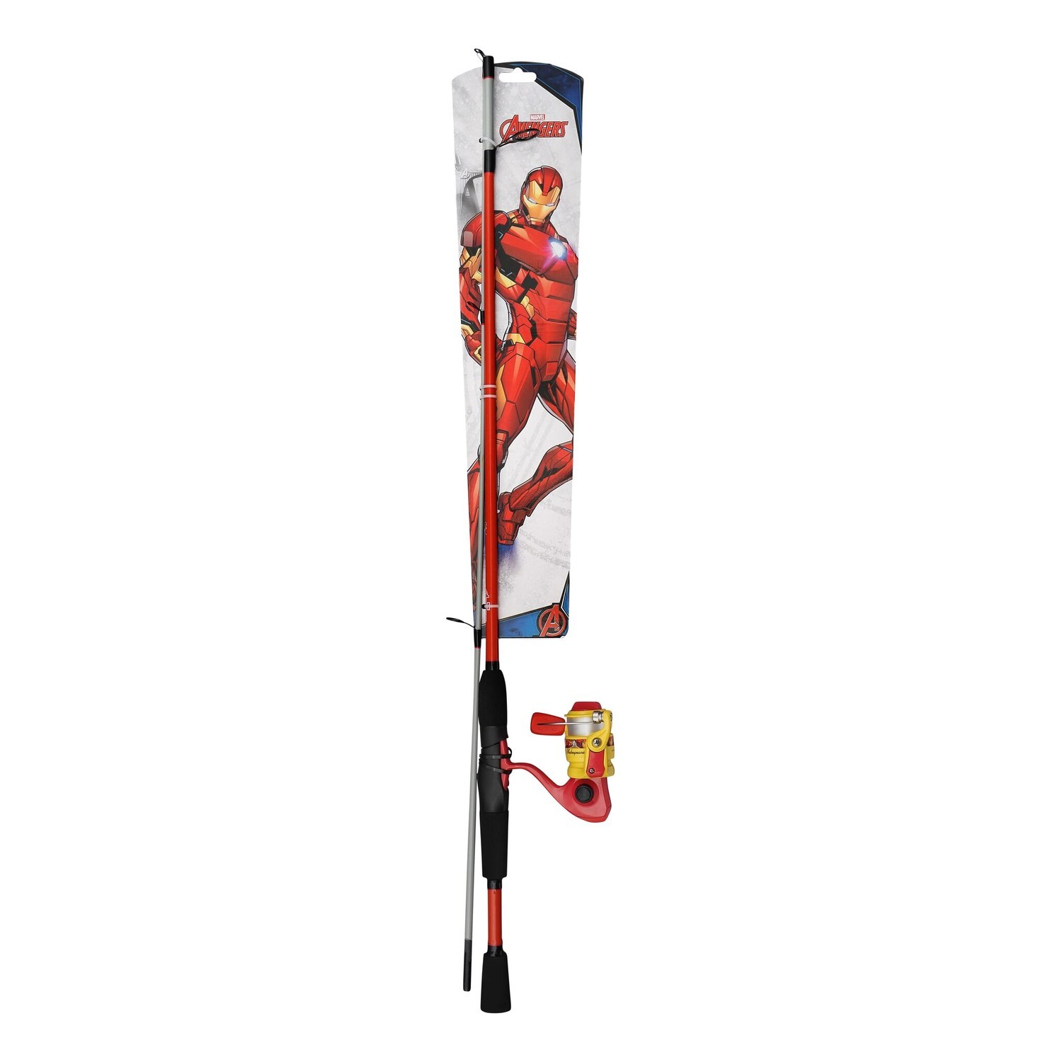 Shakespeare Marvel Iron Man Spinning Combo - 5\'6\'\' 5-20g in the group Combos / Spinning Combos / Allround Spinning Set at Sportfiskeprylar.se (1610325)