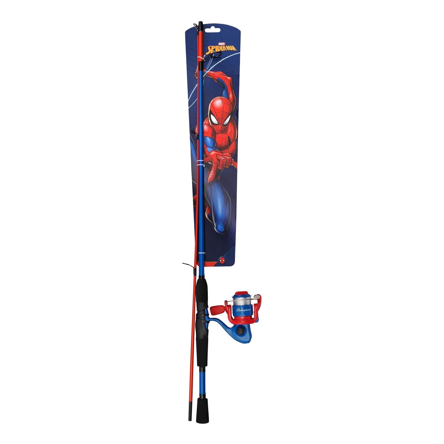 Shakespeare Marvel Spiderman Spinning Combo - 5\'6\'\' 5-20g in the group Combos / Spinning Combos / Allround Spinning Set at Sportfiskeprylar.se (1610333)