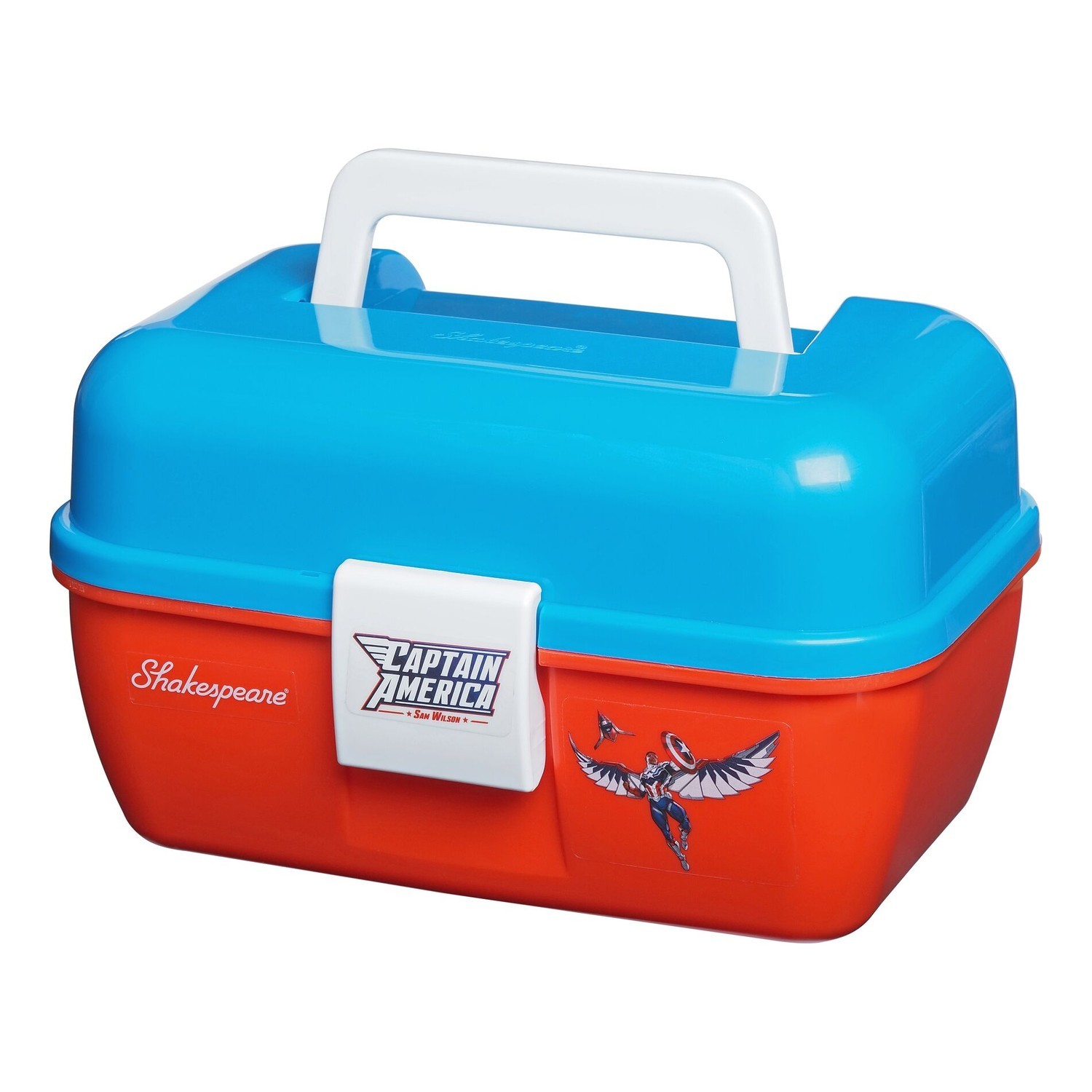 Shakespeare Marvel Captain America Tacklebox in the group Storage / Tackle Boxes / Lure Boxes at Sportfiskeprylar.se (1610459)