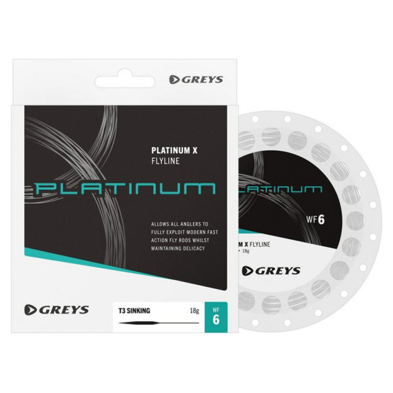 Greys Platinum X Sink 3 in the group Lines / Fly Lines / Single Hand Lines at Sportfiskeprylar.se (1620782r)