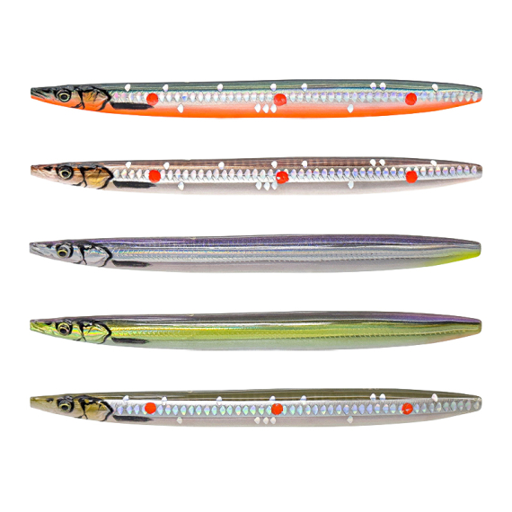 Savage Gear 3D Line Thru Sandeel in the group Lures / Sea Trout Lures & Coastal Wobblers / Sea Trout Lures at Sportfiskeprylar.se (1637931r)