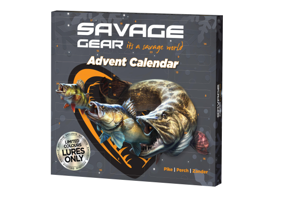Savage Gear Advent Calendar Predator 2025 in the group Other / Gifts & Gift Guides / Advent calendar at Sportfiskeprylar.se (1642091)