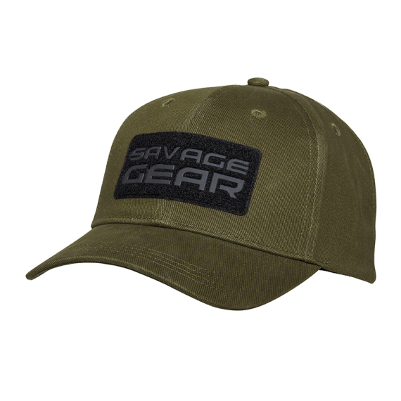 Savage Gear Badge Baseball Cap - Green in the group Clothes & Shoes / Caps & Headwear / Caps at Sportfiskeprylar.se (1642627)
