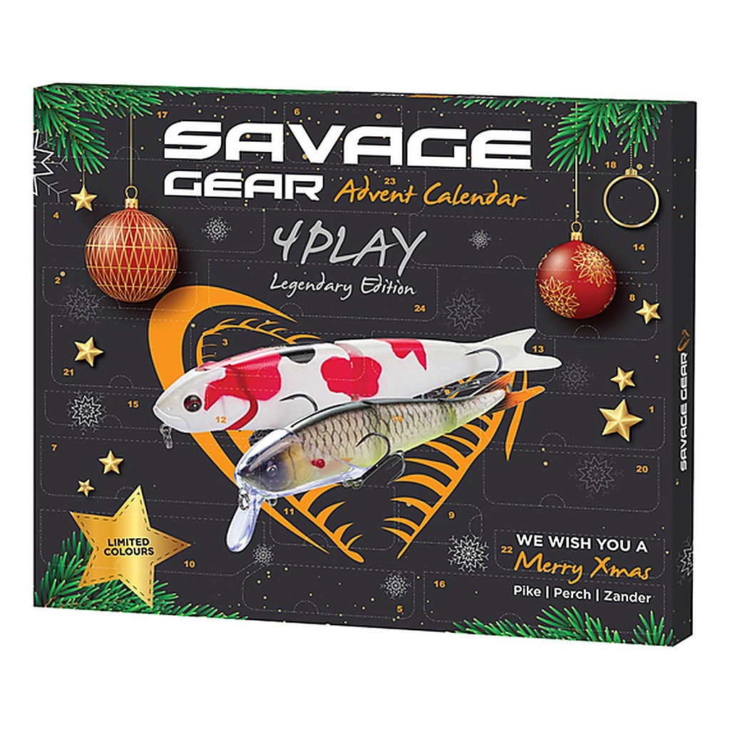 Savage Gear 4PLAY Calendar in the group Other / Gifts & Gift Guides / Advent calendar at Sportfiskeprylar.se (1656128)