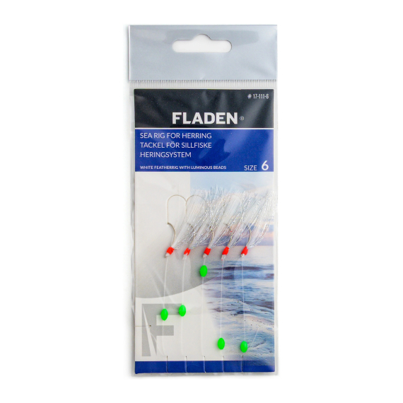 Fladen Tackel För Sillfiske in the group Lures / Sea Fishing Lures / Flasher Rigs & Sea Fishing Rigs at Sportfiskeprylar.se (17-111-6r)