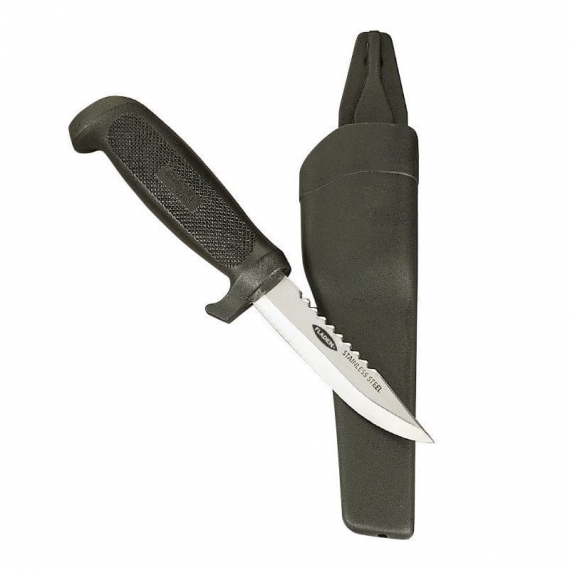 Fladen Fishing knife Stainless with Plastic handle in the group Tools & Accessories / Knives & Axes / Knives / Bushcraft Knives at Sportfiskeprylar.se (17-13)