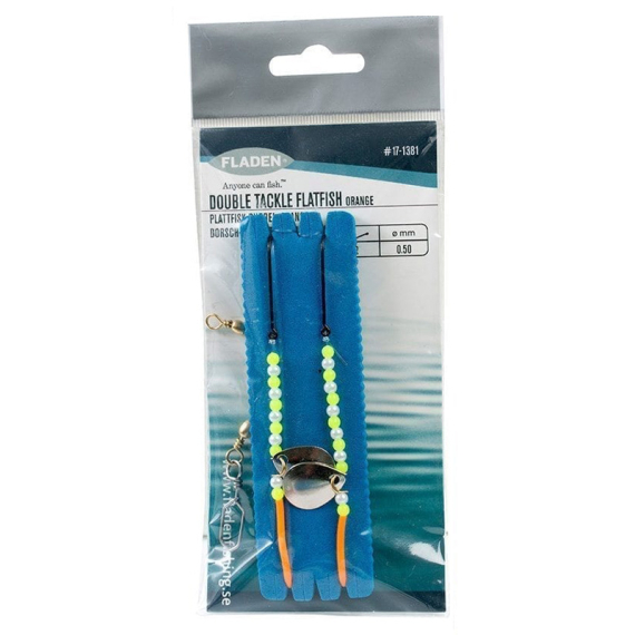 Fladen Double Tackle Flatfish in the group Lures / Sea Fishing Lures / Flasher Rigs & Sea Fishing Rigs at Sportfiskeprylar.se (17-1381r)