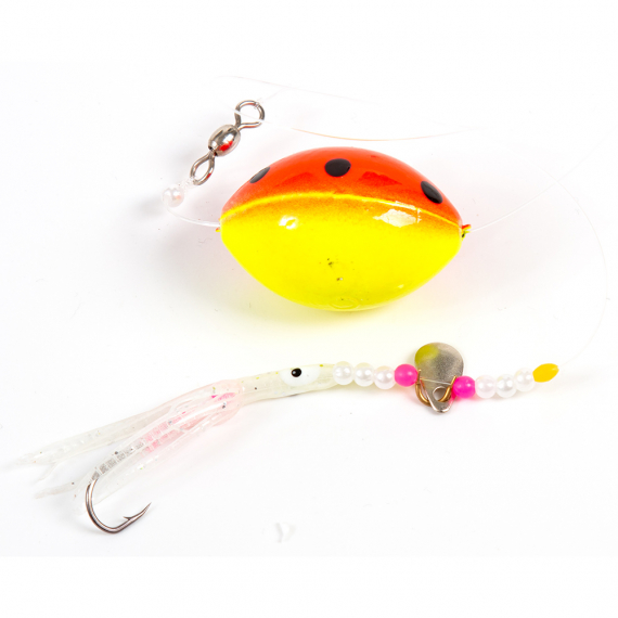 Fladen Flowing 2-Hook Flatfish Rig With Boom - Red/Yellow in the group Lures / Sea Fishing Lures / Flasher Rigs & Sea Fishing Rigs at Sportfiskeprylar.se (17-3413026)