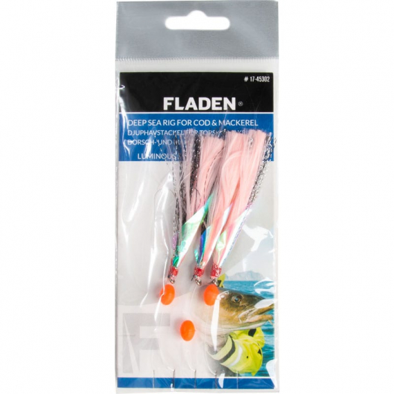 Fladen Luminous Silk Hooks Size 1/0 White in the group Lures / Sea Fishing Lures / Flasher Rigs & Sea Fishing Rigs at Sportfiskeprylar.se (17-45101)