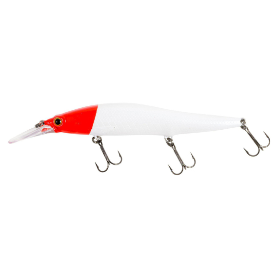 Fladen Maxximus JRK Munchy long lip 100mm Red Head in the group Lures / Crankbaits / Deep Diving Crankbaits at Sportfiskeprylar.se (18-00204)