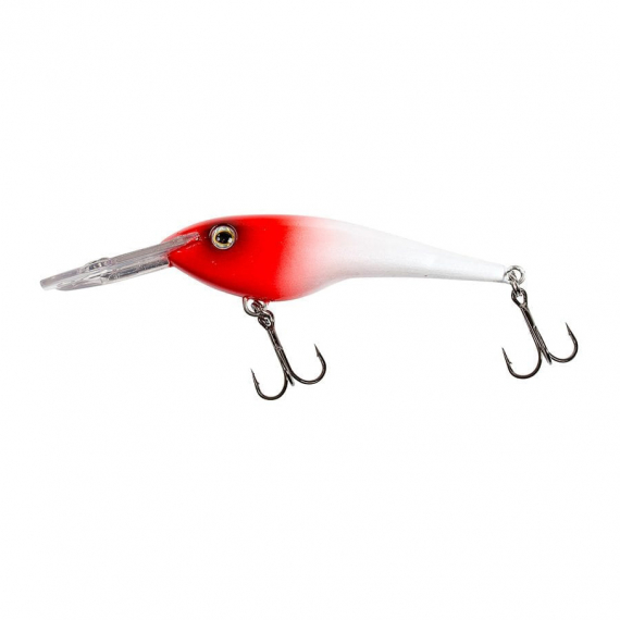 Fladen Warbird Deep Diver 10cm - Red & White in the group Lures / Crankbaits at Sportfiskeprylar.se (18-3410001)