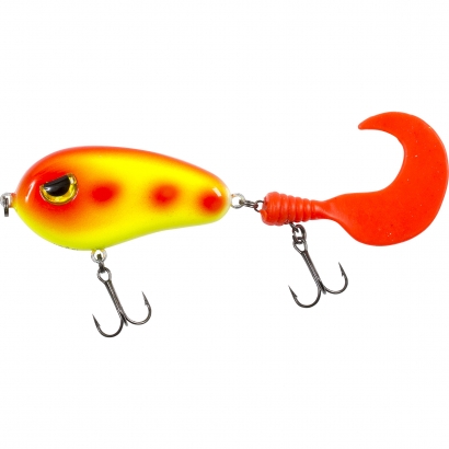 Maxximus Predator Tail-or Baby 18 gram Yellow & Red in the group Lures / Tail baits & Hybrid baits at Sportfiskeprylar.se (18-711811)