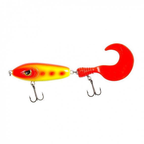 Fladen Maxximus Predator Tail-Or 50g, Yellow & Red in the group Lures / Tail baits & Hybrid baits at Sportfiskeprylar.se (18-715011)