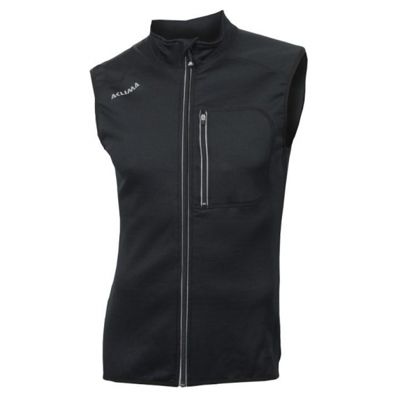 Aclima WoolShell Vest Man, Jet Black in the group Clothes & Shoes / Clothing / Layering & Underwear at Sportfiskeprylar.se (187502001-05r)