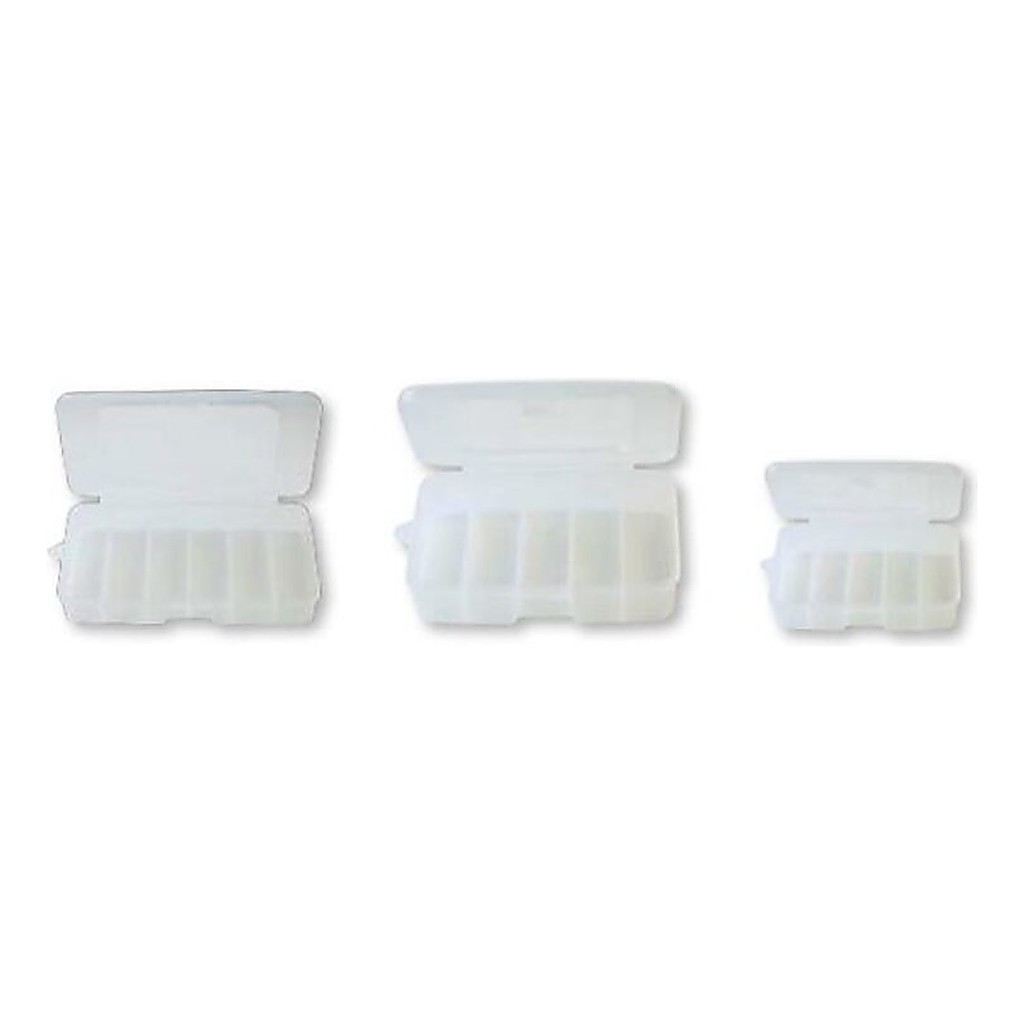 Baitbox clear 6 Compartments 110x200mm in the group Storage / Tackle Boxes / Lure Boxes at Sportfiskeprylar.se (1924)