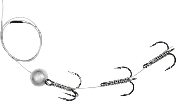 Faceit L three hooks rig in the group Hooks & Terminal Tackle / Stingers & Stinger Accessories / Stingers at Sportfiskeprylar.se (20-13235)