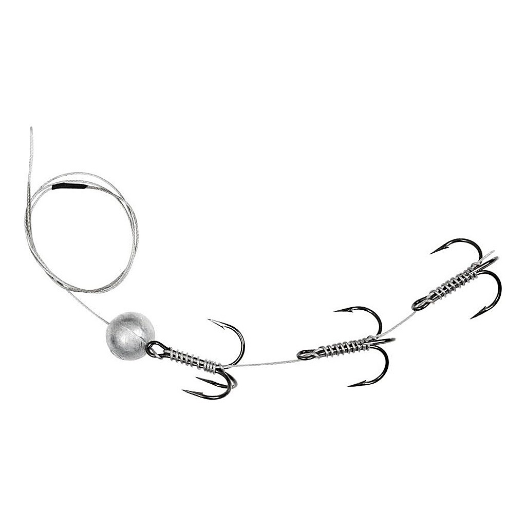 Faceit L three hooks rig in the group Hooks & Terminal Tackle / Stingers & Stinger Accessories / Stingers at Sportfiskeprylar.se (20-13235)