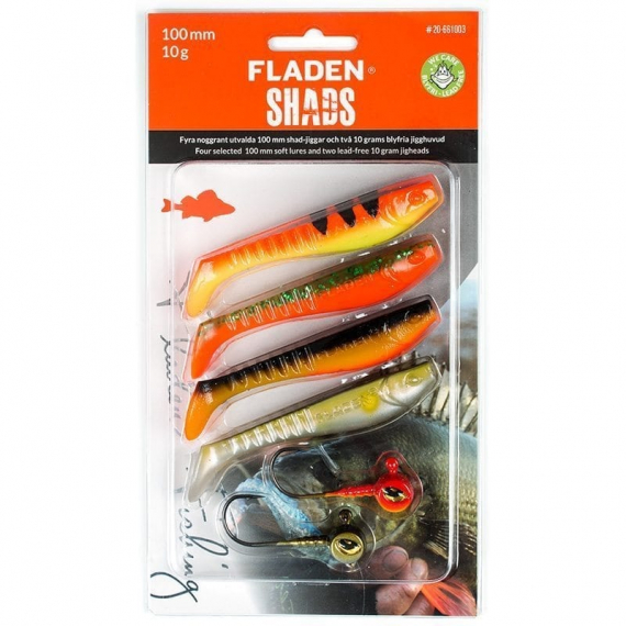 2 Fladen Jigging Sets 6 Hook 3/0 Spoons & 6/0 GUMMI Mac