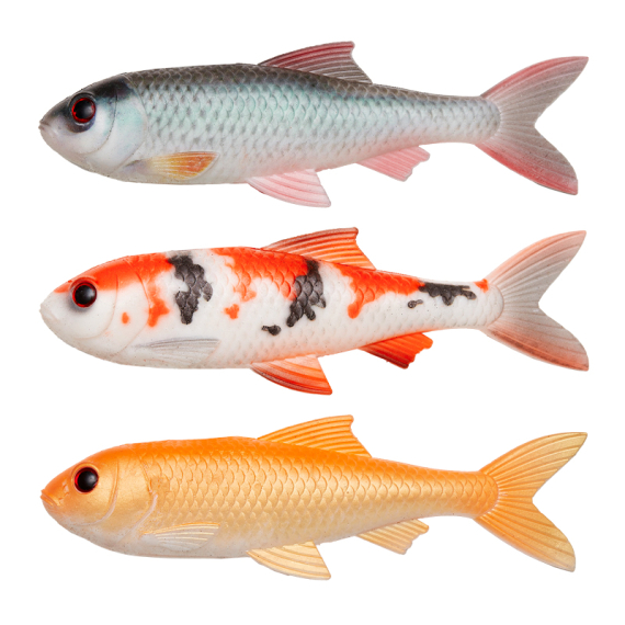 Pulz Bait Skinz Roach, 15cm 3pcs - Roach/Koi/Gold Fish in the group Lures / Pulz Bait at Sportfiskeprylar.se (2000-35)