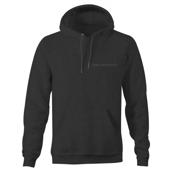 Grundéns Displacement DWR Hoodie Black Heather in the group Clothes & Shoes / Clothing / Sweaters / Hoodies at Sportfiskeprylar.se (20032-004-0014r)