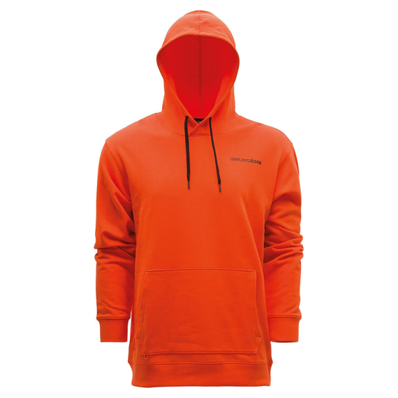 Grundéns Displacement DWR Hoodie Red Orange in the group Clothes & Shoes / Clothing / Sweaters / Hoodies at Sportfiskeprylar.se (20032-607-0014r)