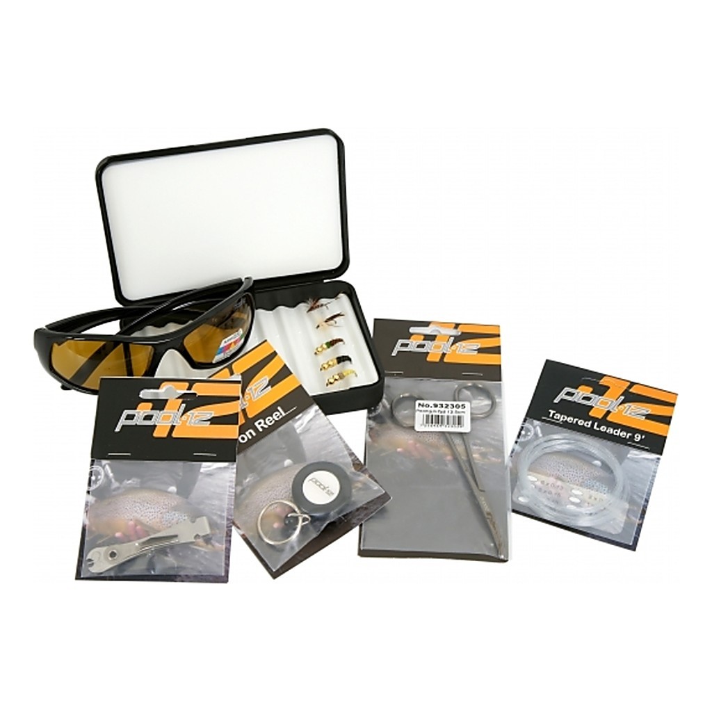 Pool 12 Startpaket in the group Storage / Tackle Boxes / Flyboxes at Sportfiskeprylar.se (20149319)