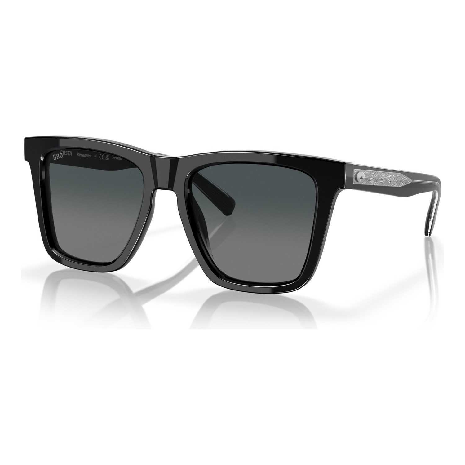 Costa Keramas-Black-Gray Gradient 580G in the group Clothes & Shoes / Eyewear / Polarized Sunglasses at Sportfiskeprylar.se (20150254)