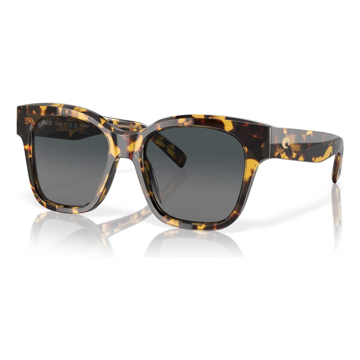 Costa Nusa-Tortoise-Gray Gradient 580G in the group Clothes & Shoes / Eyewear / Polarized Sunglasses at Sportfiskeprylar.se (20160254-1)