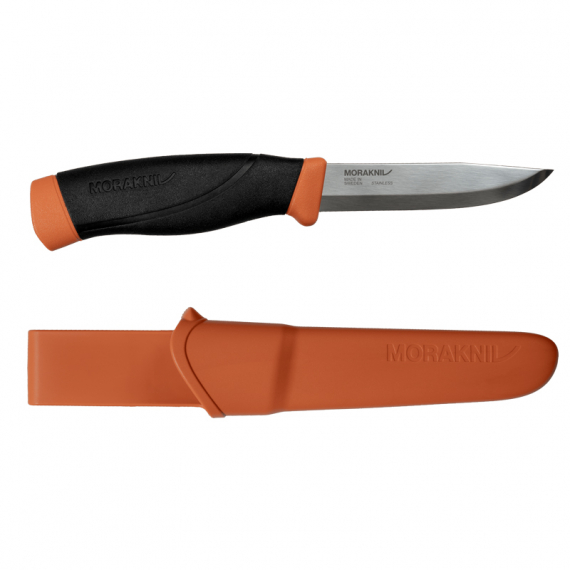 Morakniv Companion HeavyDuty - Burnt Orange in the group Tools & Accessories / Knives & Axes / Knives / Bushcraft Knives at Sportfiskeprylar.se (20190268)