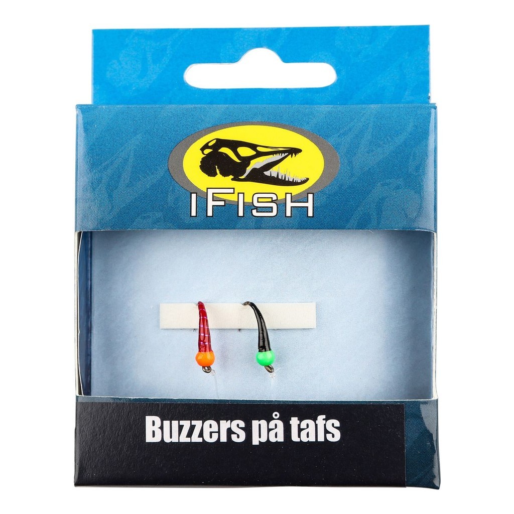 IFISH Buzzers on leader 2-pcs in the group Lures / Ice Jigging Lures / Creaturebaits Ice Fishing at Sportfiskeprylar.se (20241577)