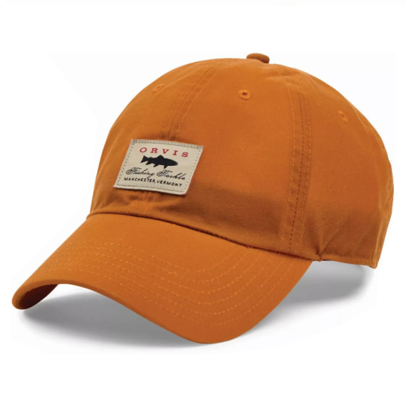 Orvis Waxed Ball Cap Burnt Orange in the group Clothes & Shoes / Caps & Headwear / Caps / Dad Caps at Sportfiskeprylar.se (20248775)