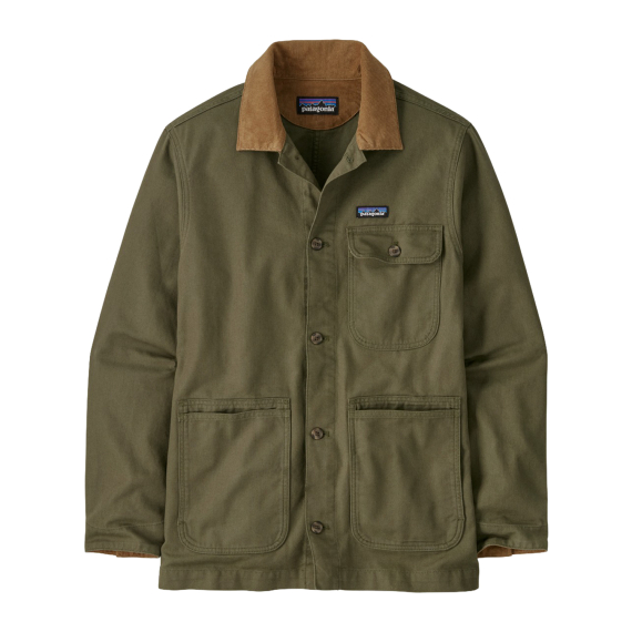 Patagonia M\'s Point Reyes Canvas Jacket Basin Green in the group Clothes & Shoes / Clothing / Jackets / Shell Jackets at Sportfiskeprylar.se (20250-BSNG-Sr)