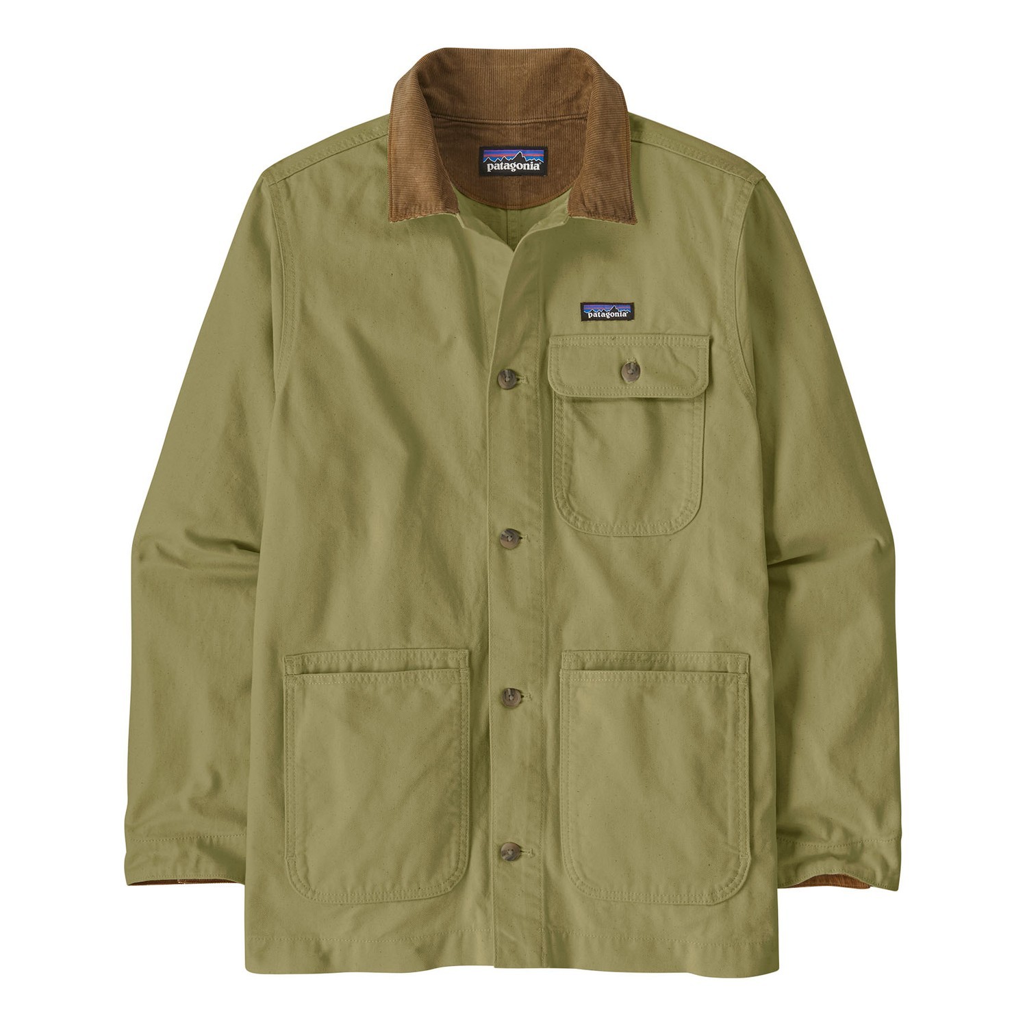 Patagonia M\'s Point Reyes Canvas Jacket Gumtree Green in the group Clothes & Shoes / Clothing / Jackets / Shell Jackets at Sportfiskeprylar.se (20250-GMTG-Sr)