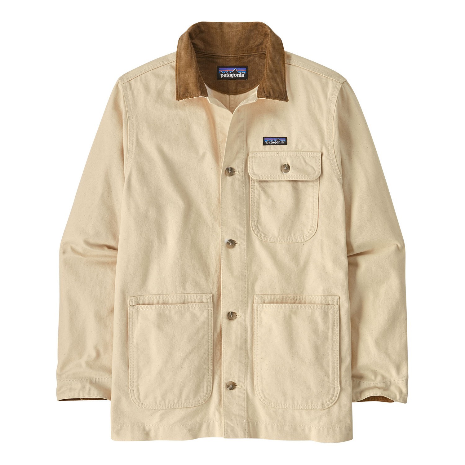 Patagonia M\'s Point Reyes Canvas Jacket Undyed Natural in the group Clothes & Shoes / Clothing / Jackets / Shell Jackets at Sportfiskeprylar.se (20250-UDNL-Sr)