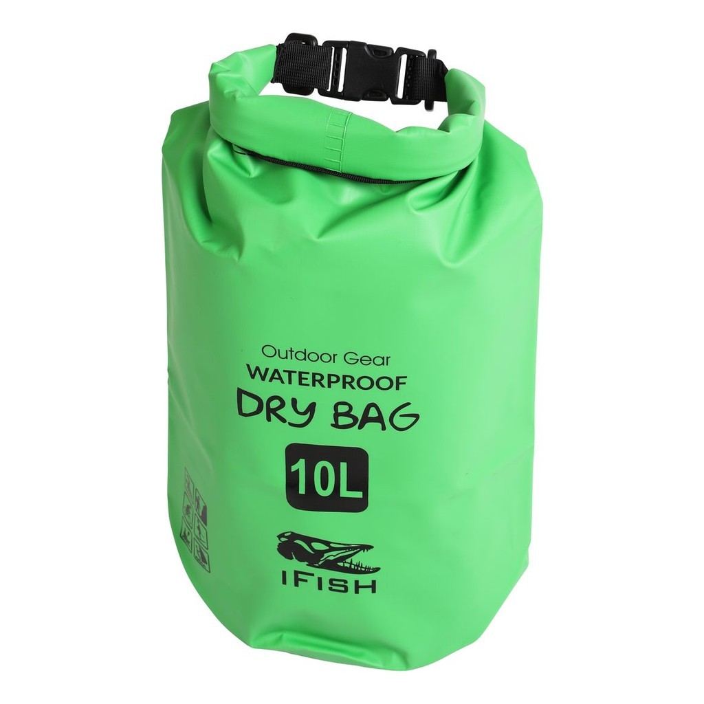 IFISH Dry Bag 10L Green in the group Storage / Waterproof Bags at Sportfiskeprylar.se (20266275)