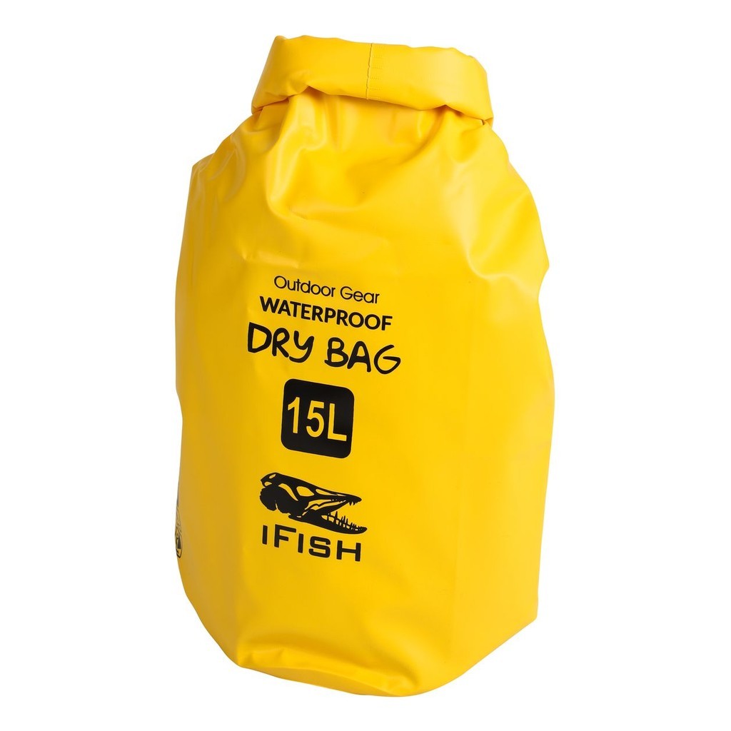 IFISH Dry Bag 15L Yellow in the group Storage / Waterproof Bags at Sportfiskeprylar.se (20266276)