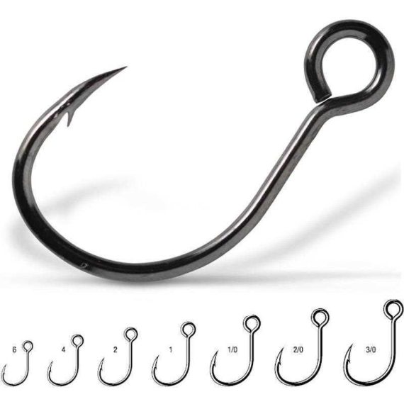 Daiwa Single Lure Hook 5-pack, #1 in the group Hooks & Terminal Tackle / Hooks / Single Hooks at Sportfiskeprylar.se (203186)